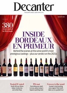 Decanter magazine August 2022