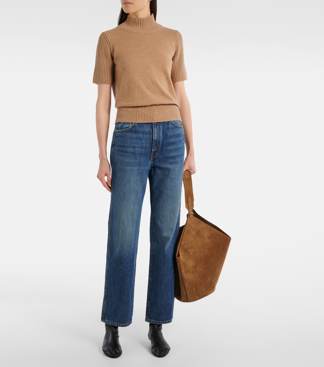 Abigail High-Rise Straight Jeans