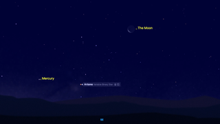 The moon will approach Mercury and Antares on Dec. 27, 2024.