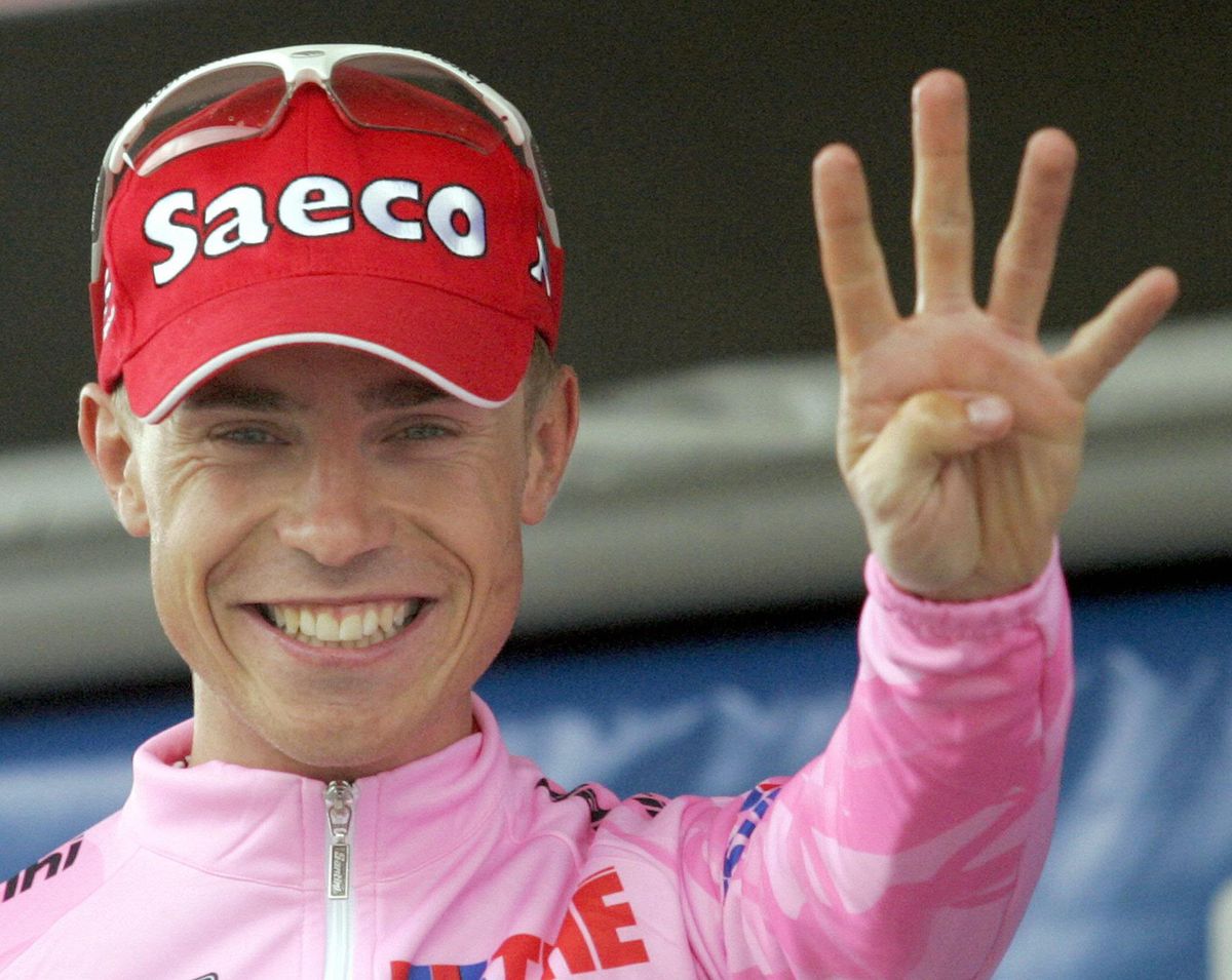 Damiano Cunego won the Giro d'Italia in 2004