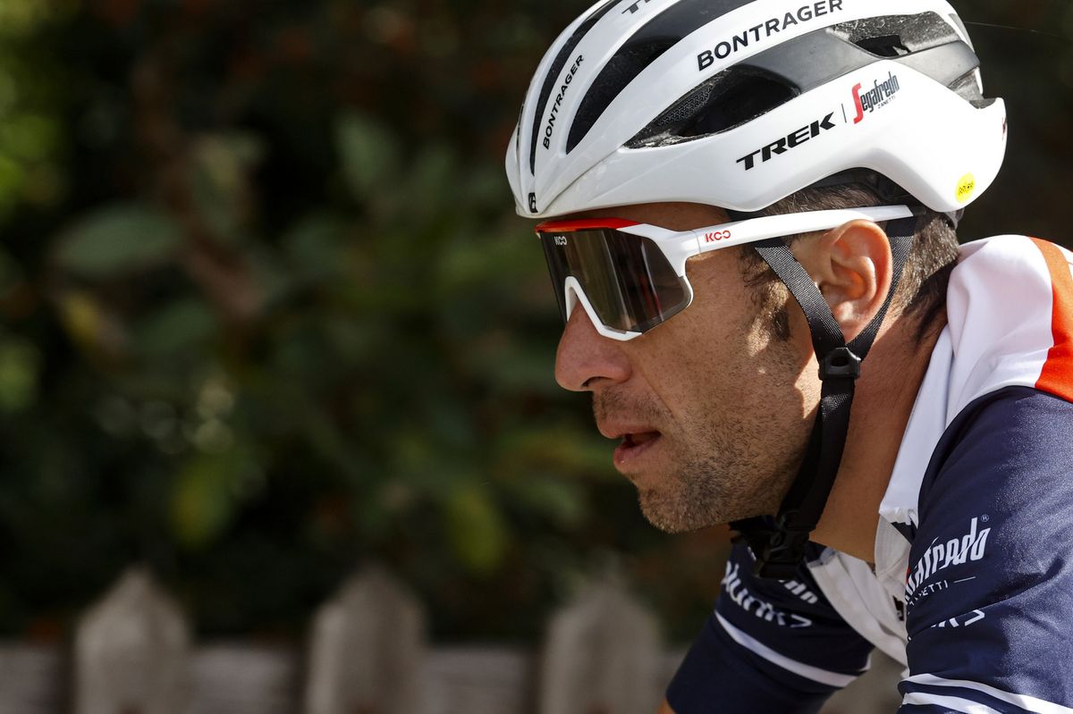 Vincenzo Nibali (Trek-Segafredo) during stage 13 of the 2020 Giro d&#039;Italia