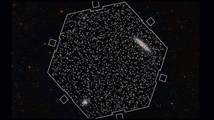 4most 1st cosmic view from 4MOST looks pure sci-fi photo of the day for Oct ...
