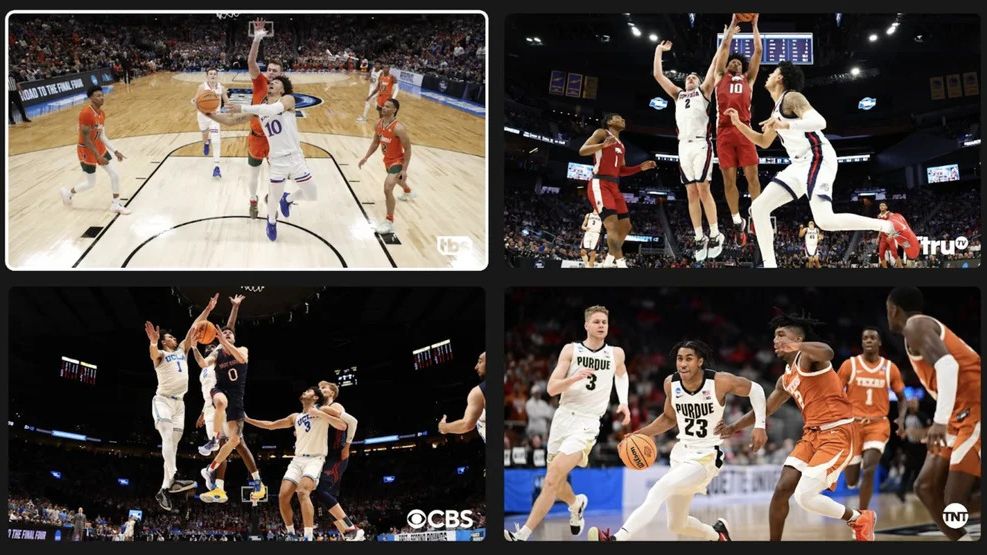 YouTube TV&#039;s March Madness split-view