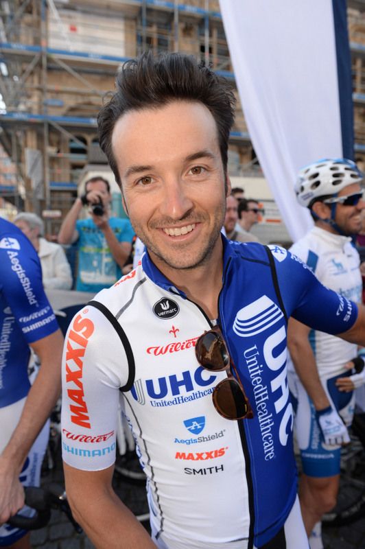 Lucus Euser (UnitedHealthcare) before the race got underway