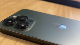 a close up of the lens for the Apple iPhone 13 Pro Max
