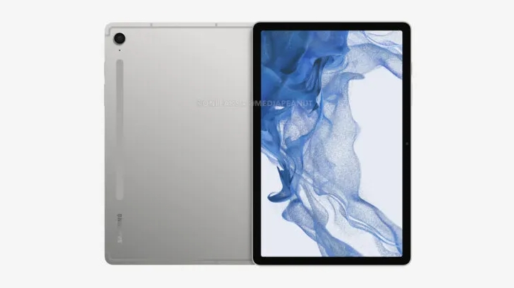 A leaked render of the Samsung Galaxy Tab S9 FE
