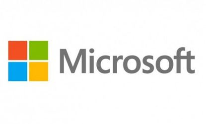 A part of Microsoft's new logo