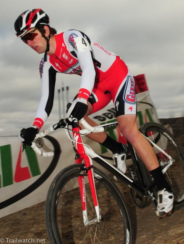 Tobin Ortenblad (Cal Giant Berry) finishing lap one