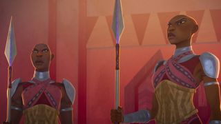 The Dora Milaje in Eyes of Wakanda