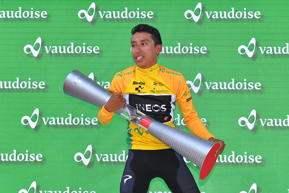 Egan Bernal (Team Ineos) wins Tour de Suisse