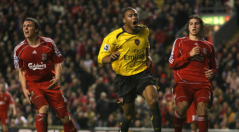 Julio Baptista Arsenal Liverpool