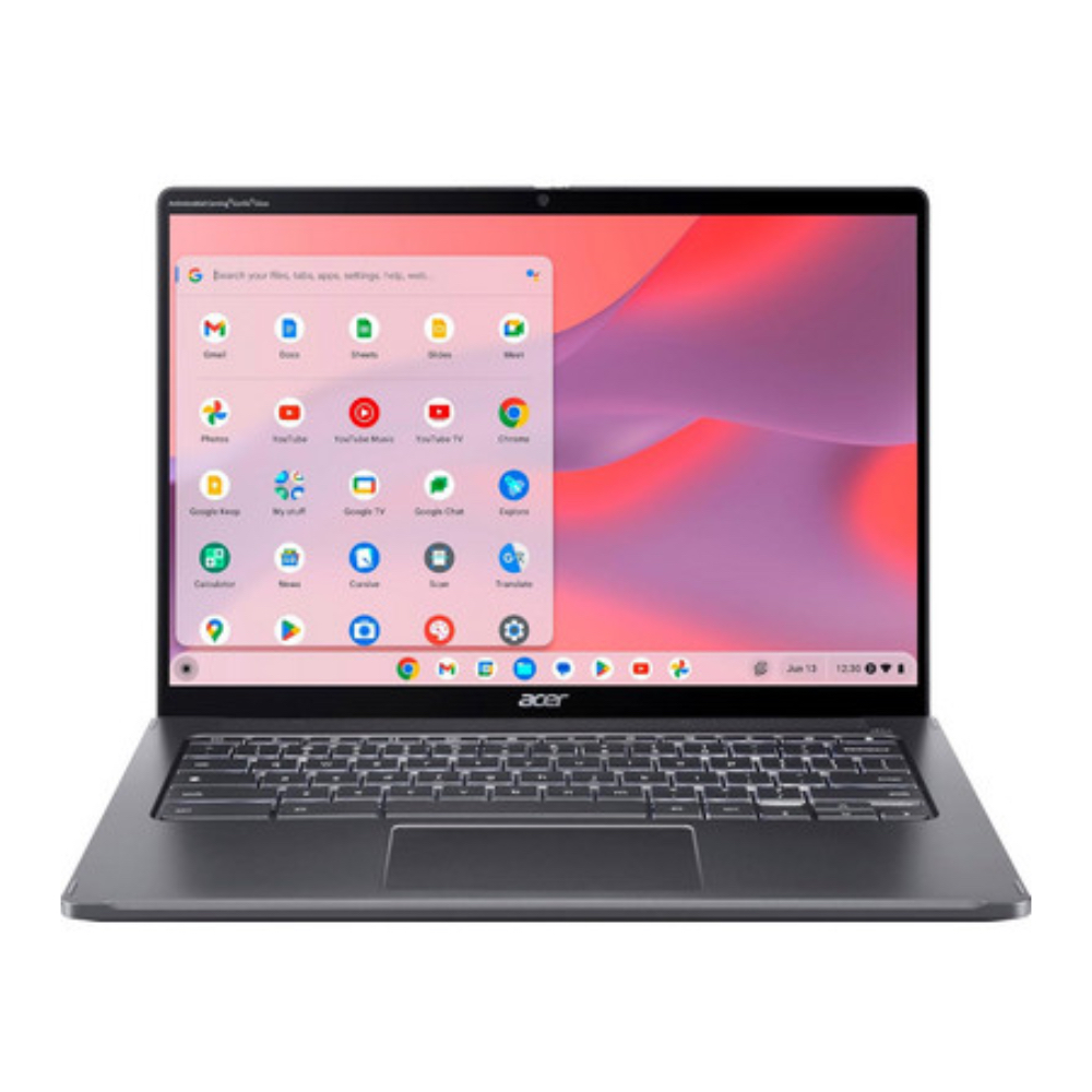The Acer Chromebook Spin in a white render.