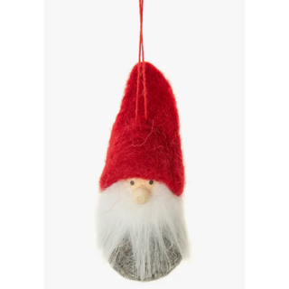 Santa gnome felt Christmas ornament from Nordstrom.