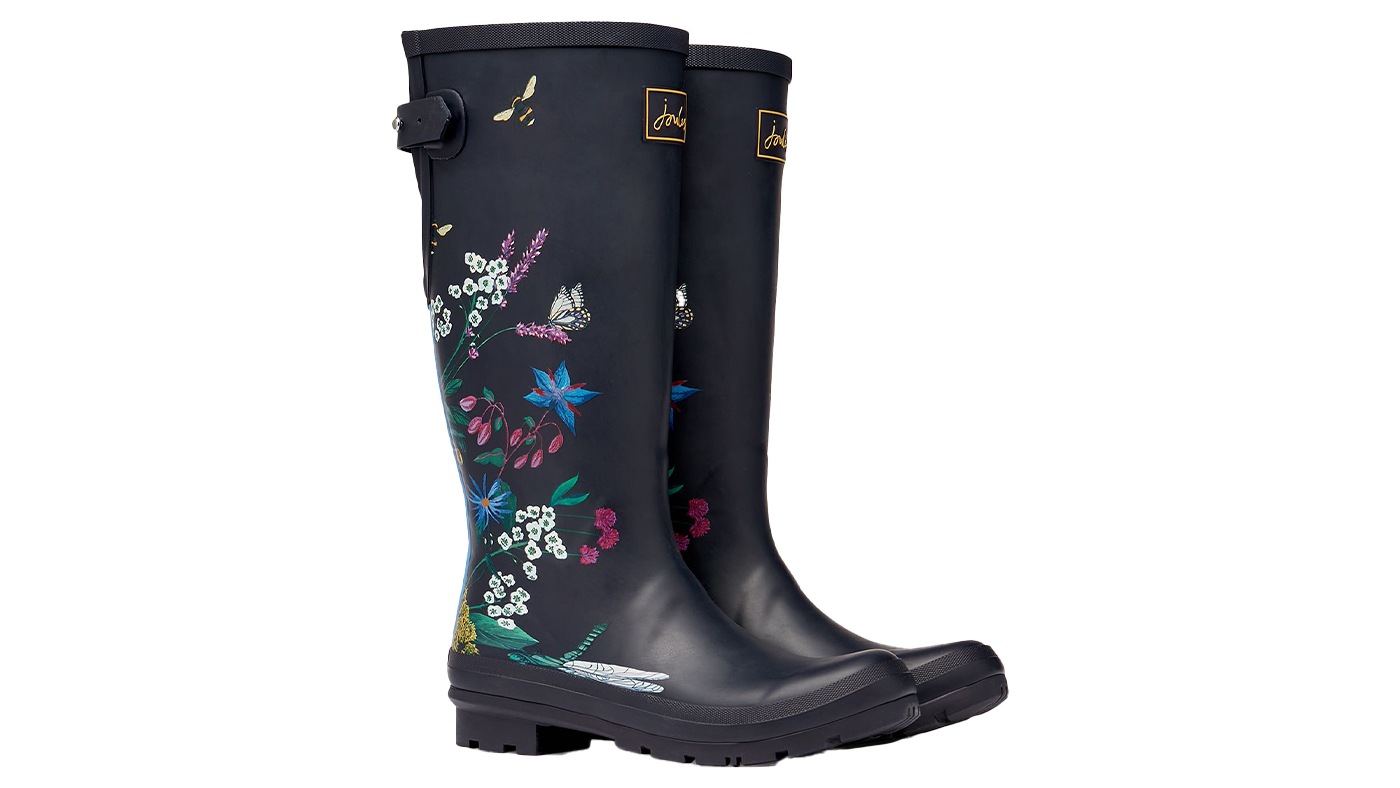 Joules Floral wellies