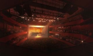 The auditorium