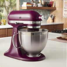 KitchenAid stand mixer in beetroot