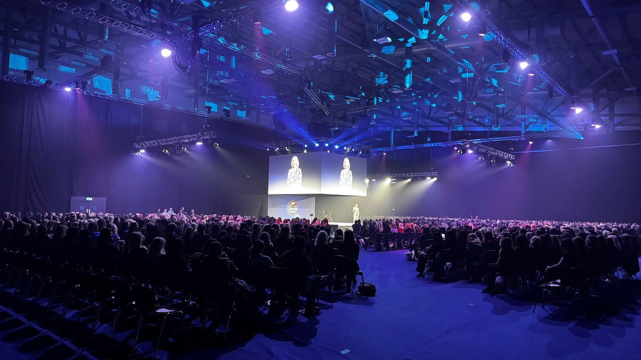 Visionary solutions power the stage at the No7 Beauty Company Product Launch.