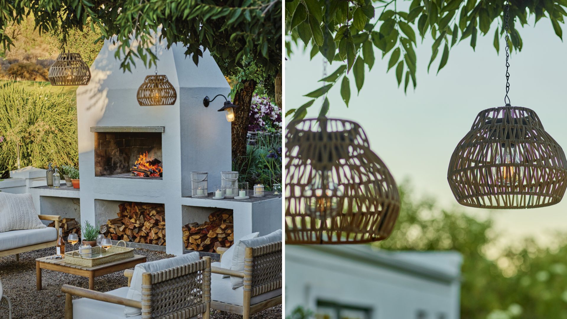 The White Company Outdoor Collection: outdoor lanterns and lights