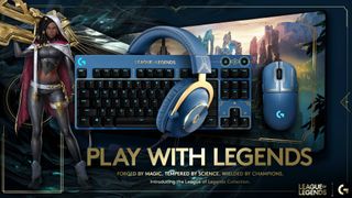 Logitech G Pro keyboard, wireless mouse, headset and XL mouse pad