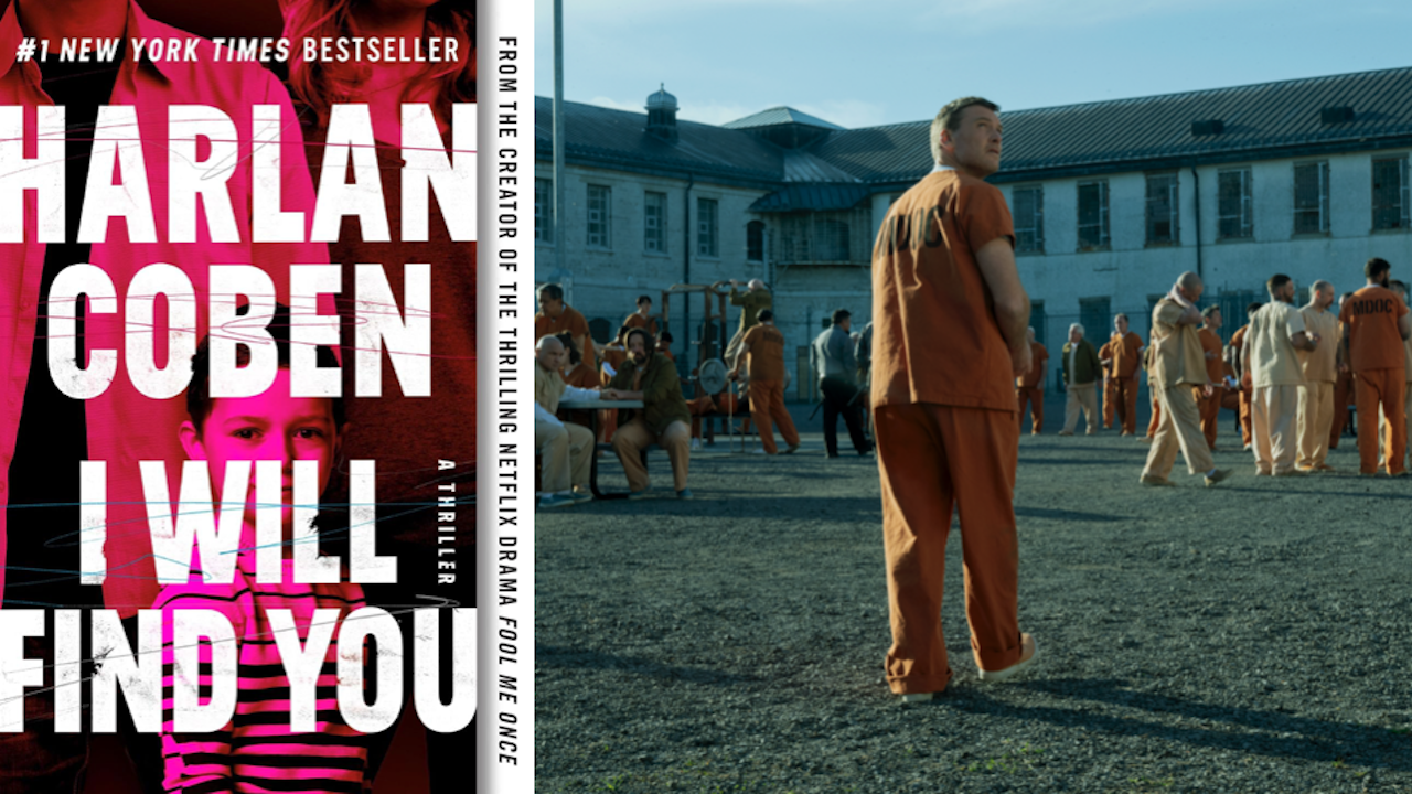 I Will Find You book cover and TV show