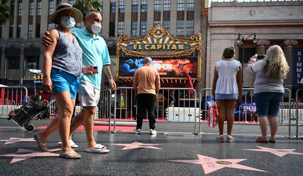 Tourists in LA.