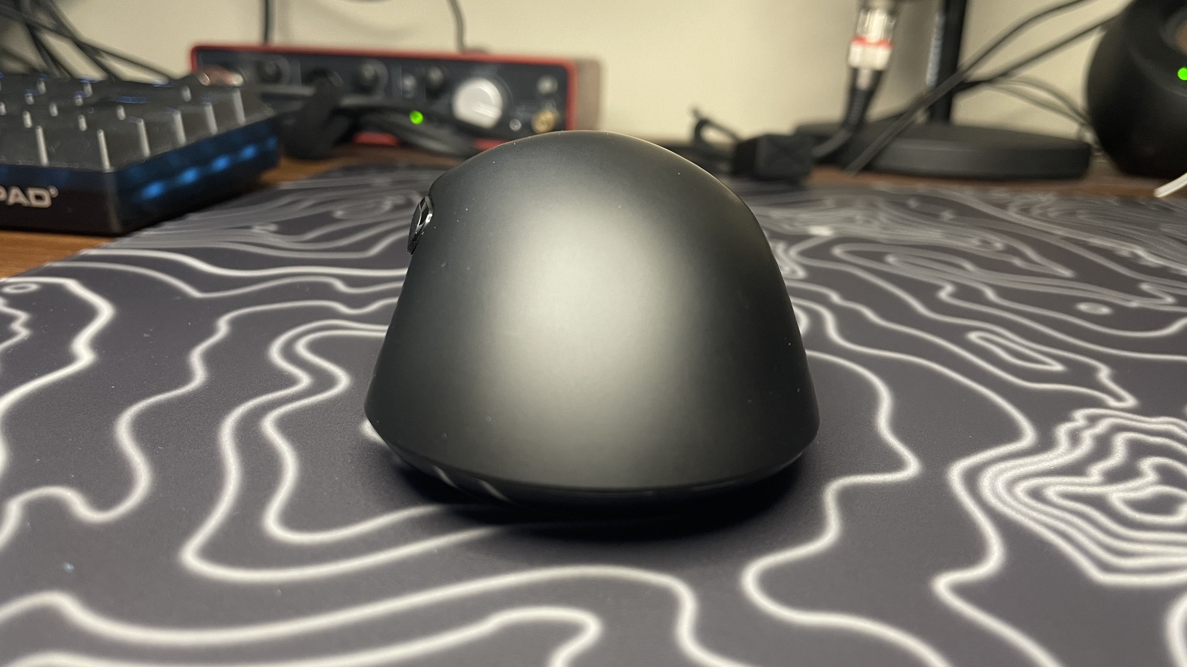 A Pulsar X3 CrazyLight Mini gaming mouse.