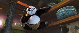 Jack Black voices Po in Kung Fu Panda
