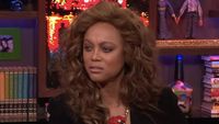 Tyra Banks appears on What What Happens Live!