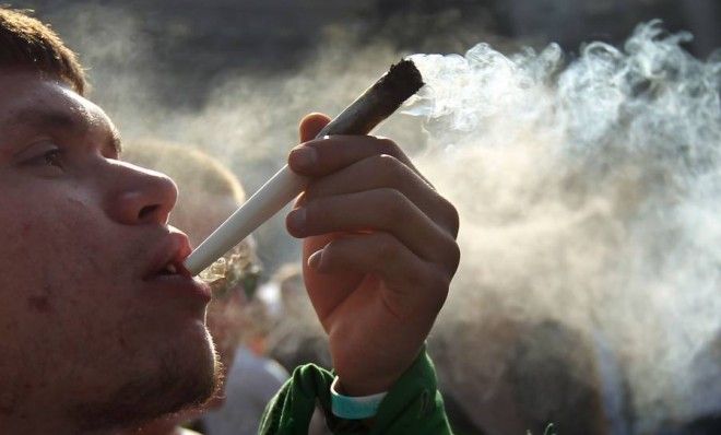 A pro-marijuana rally in Denver on April 20, 2010. This is pretty much legal now.