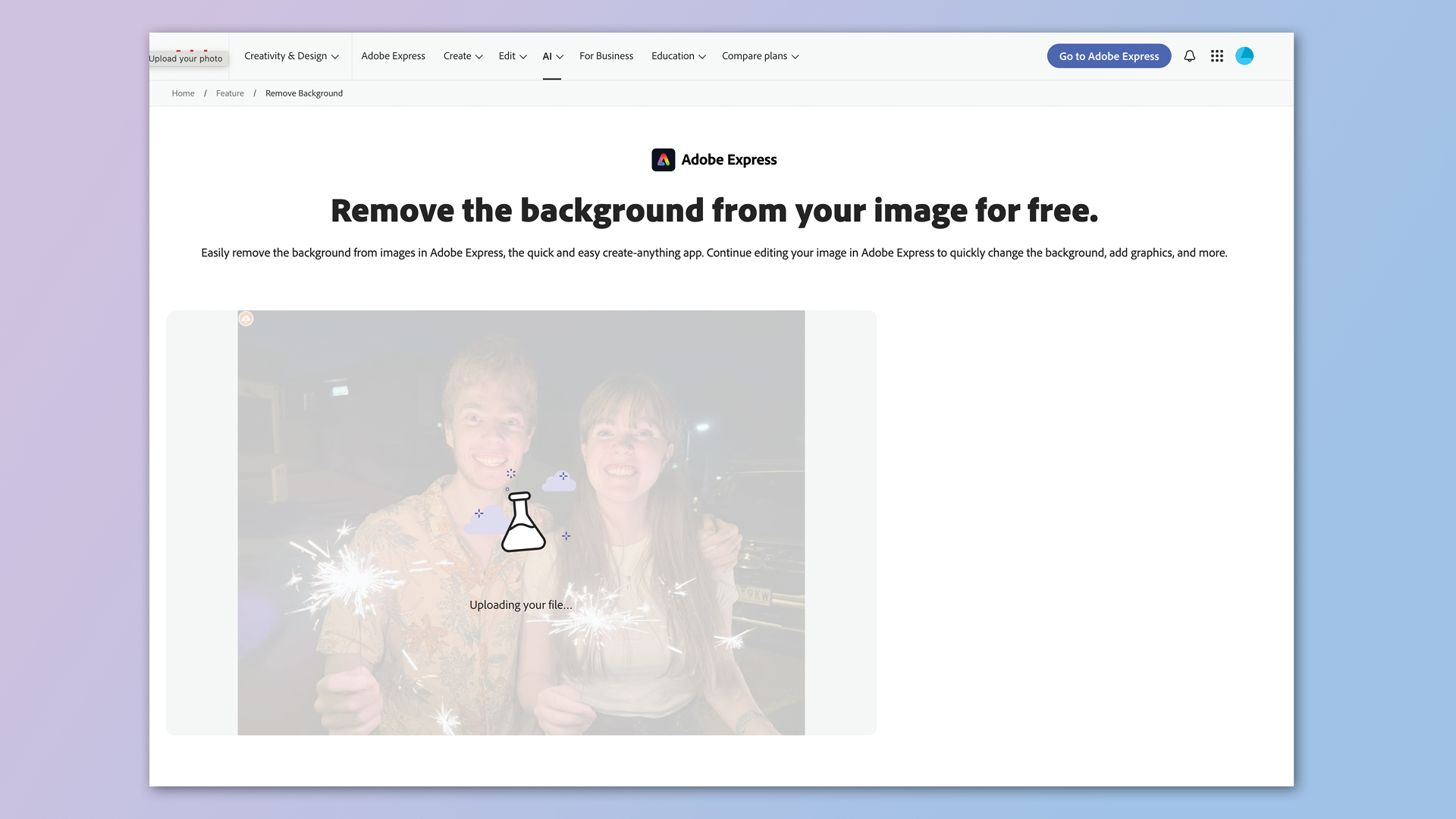 Free photo background removal tool