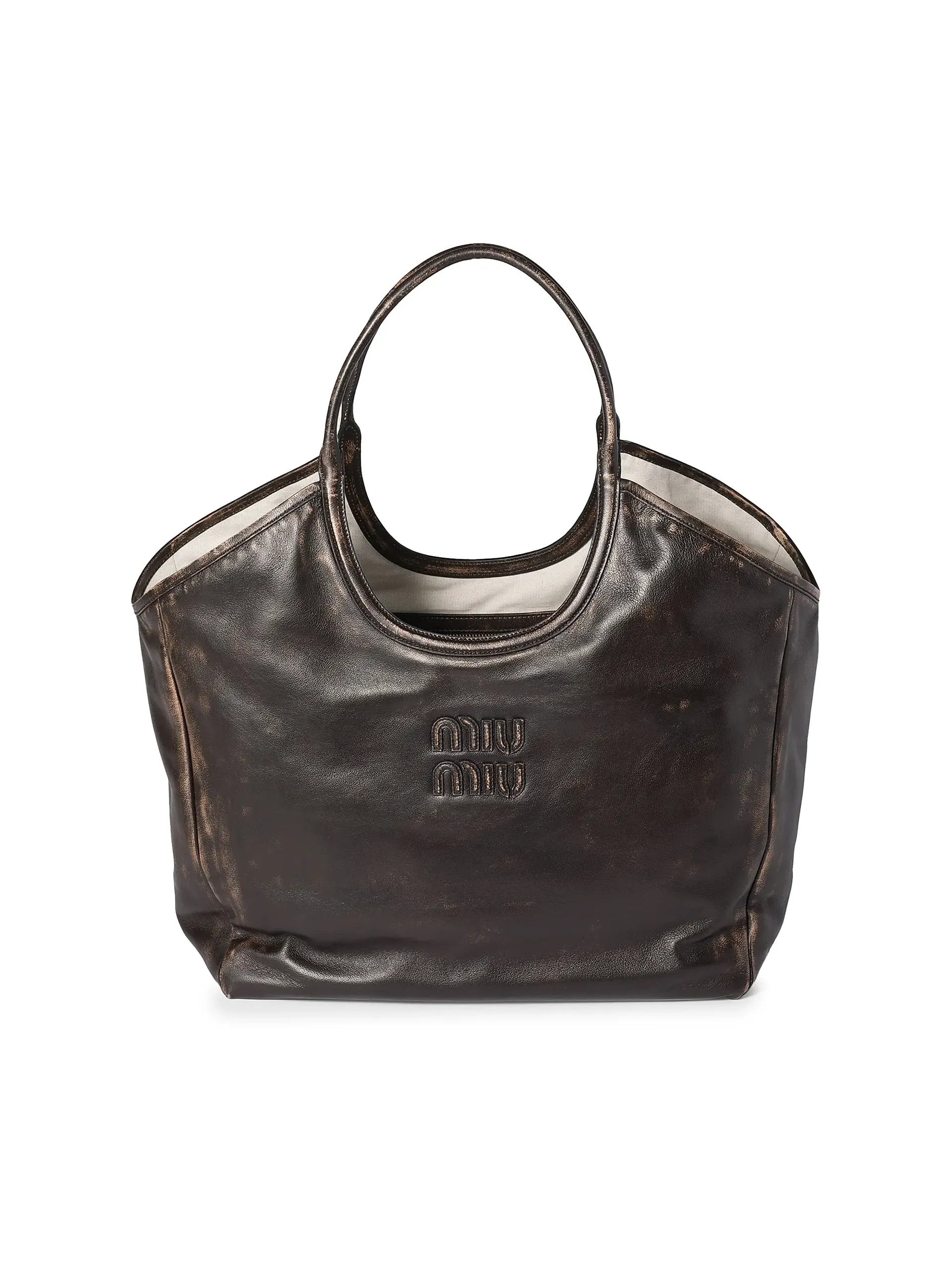 Ivy Leather Tote Bag