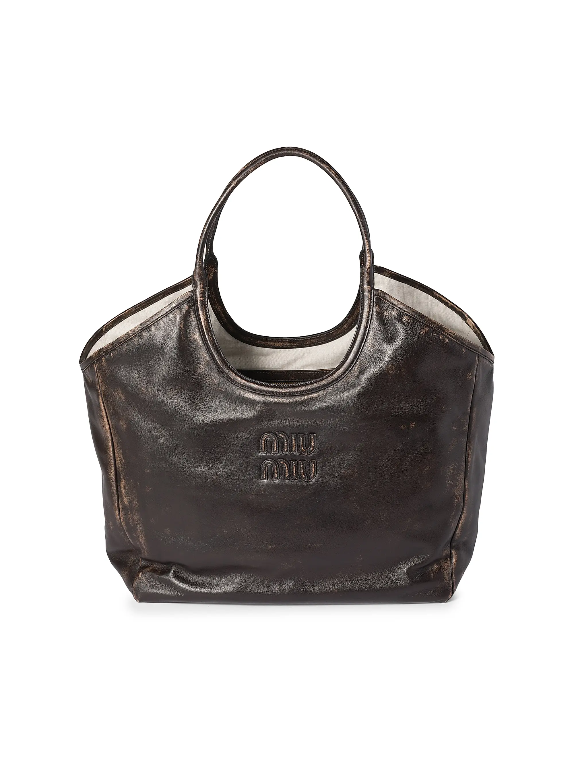 Ivy Leather Tote Bag
