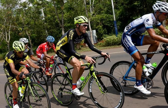 Racers took on an 84km race in Chengmai