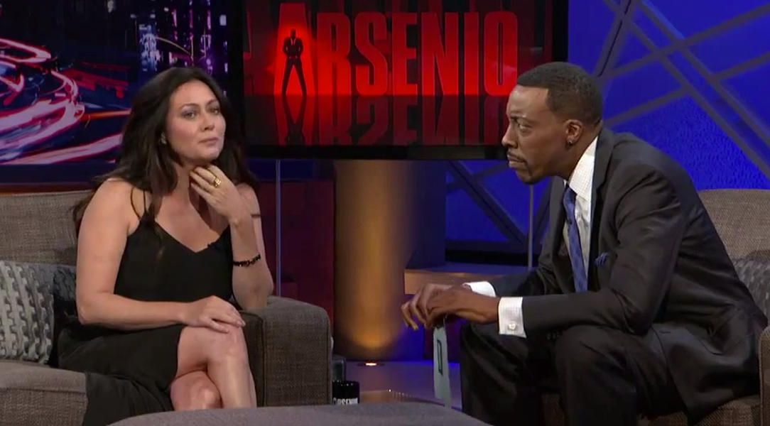 Relive the &amp;#039;90s with a new Arsenio Hall-Shannen Doherty interview about 90210