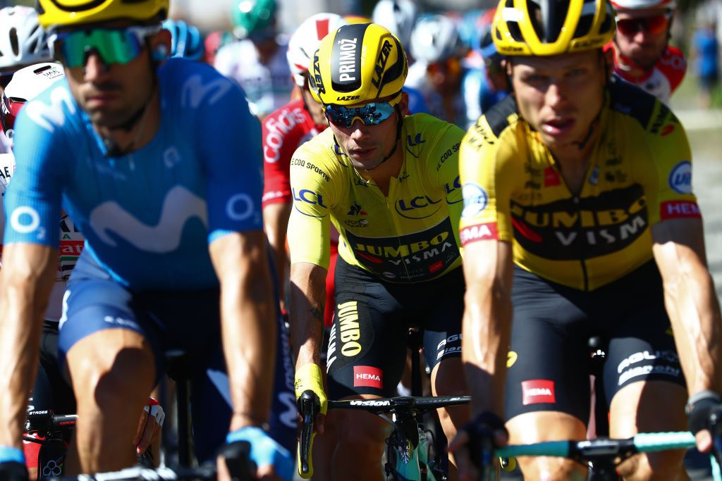 Primoz Roglic (Jumbo-VIsma) during stage 11 at the Tour de France