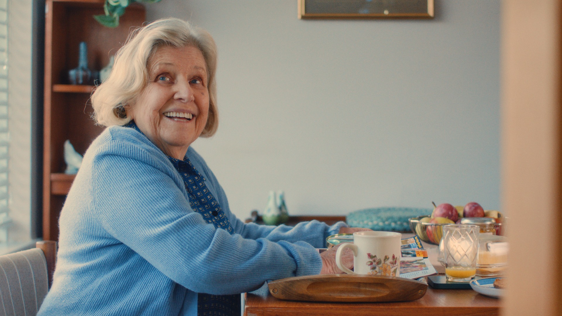 Anne Reid as Nancy in Riot Women