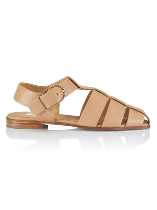 Earth Leather Fisherman Sandals- Belita 