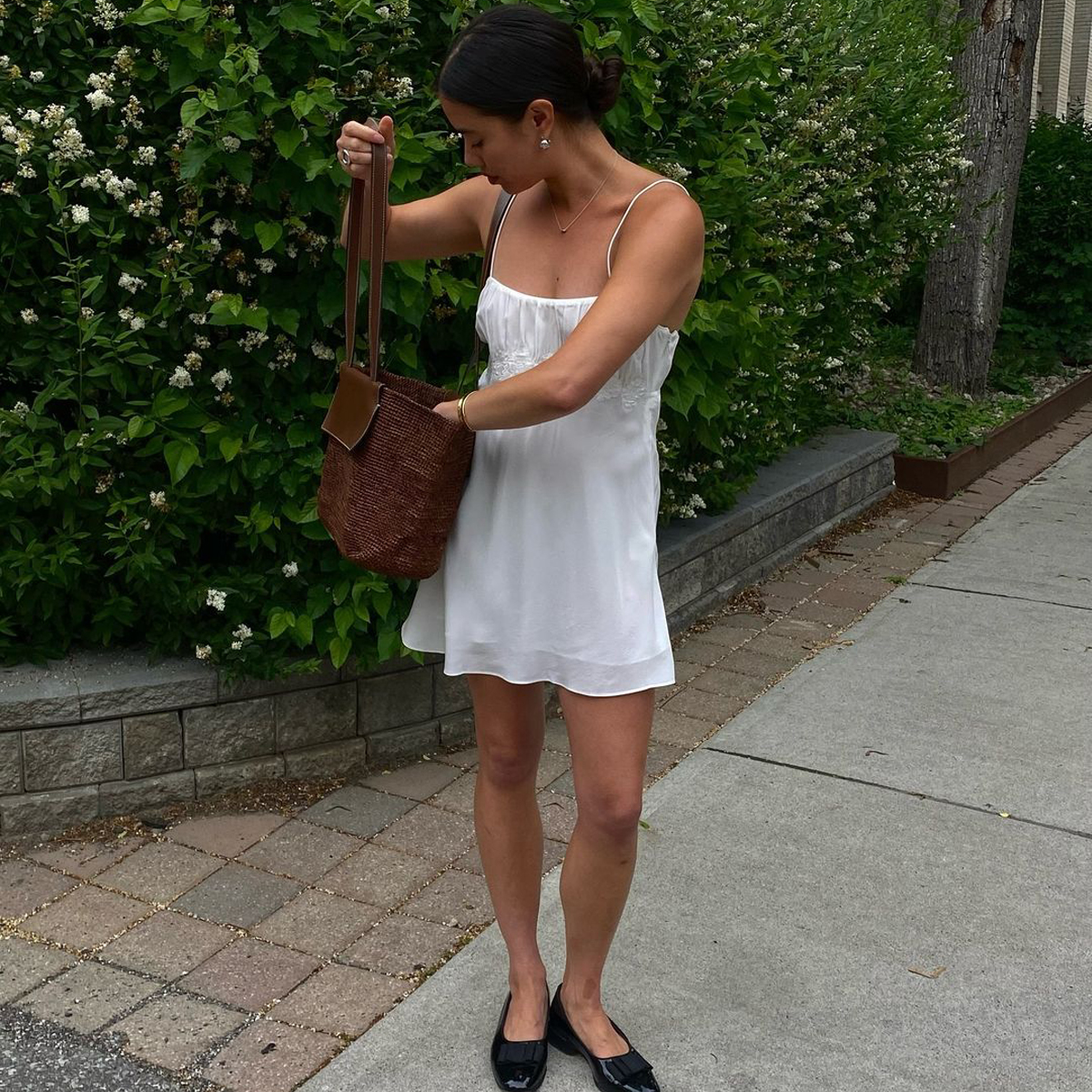 White Dresses Are the Epitome of Elegance—13 Ways Chic Fashion People Are Wearing Theirs