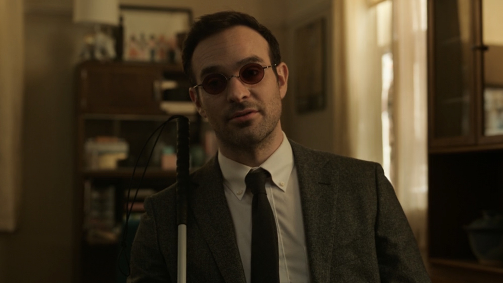 Matt Murdock giving Peter legal advice in Spider-Man: No Way Home.