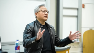 Jensen Huang at CS 153 Frontier Systems at Stanford