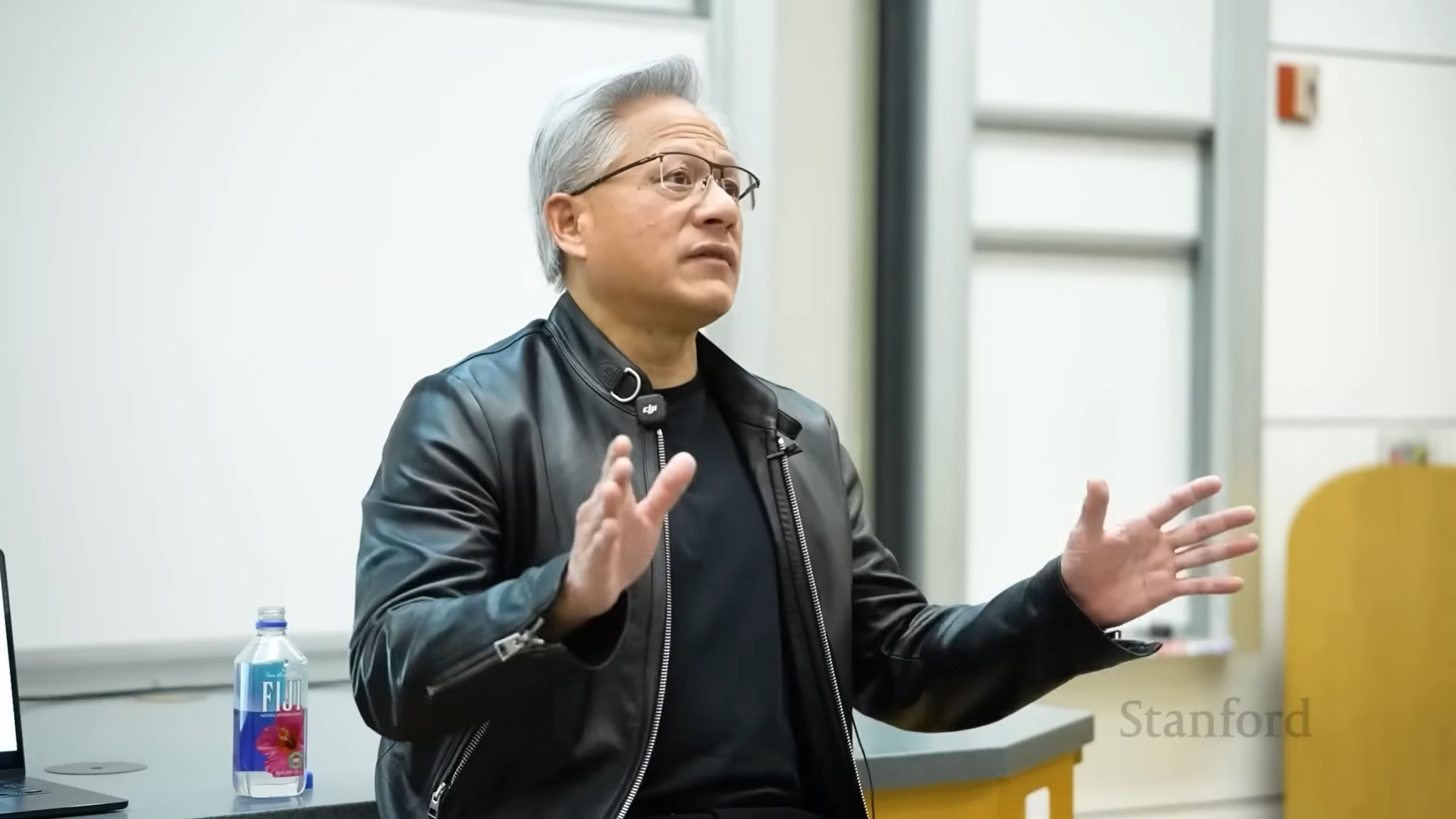 Jensen Huang at CS 153 Frontier Systems at Stanford