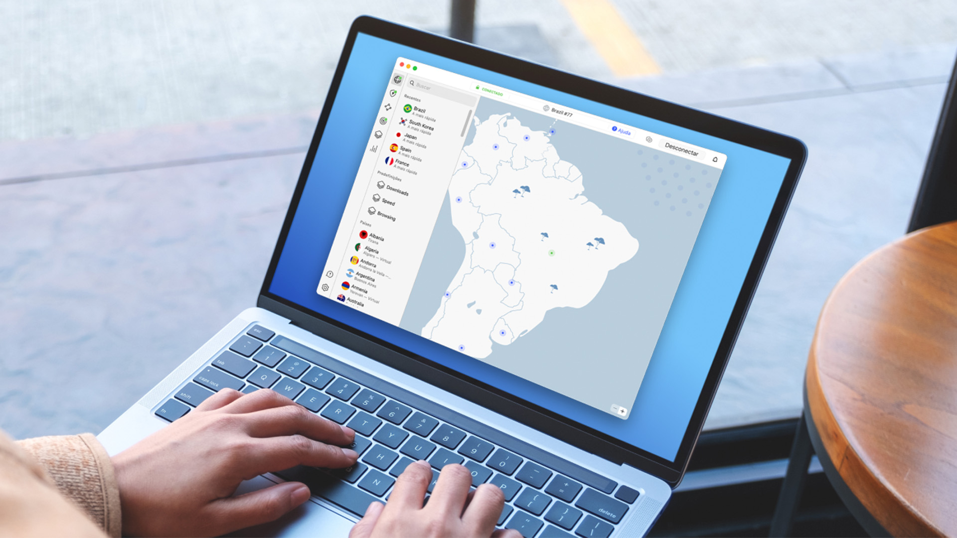 NordVPN app