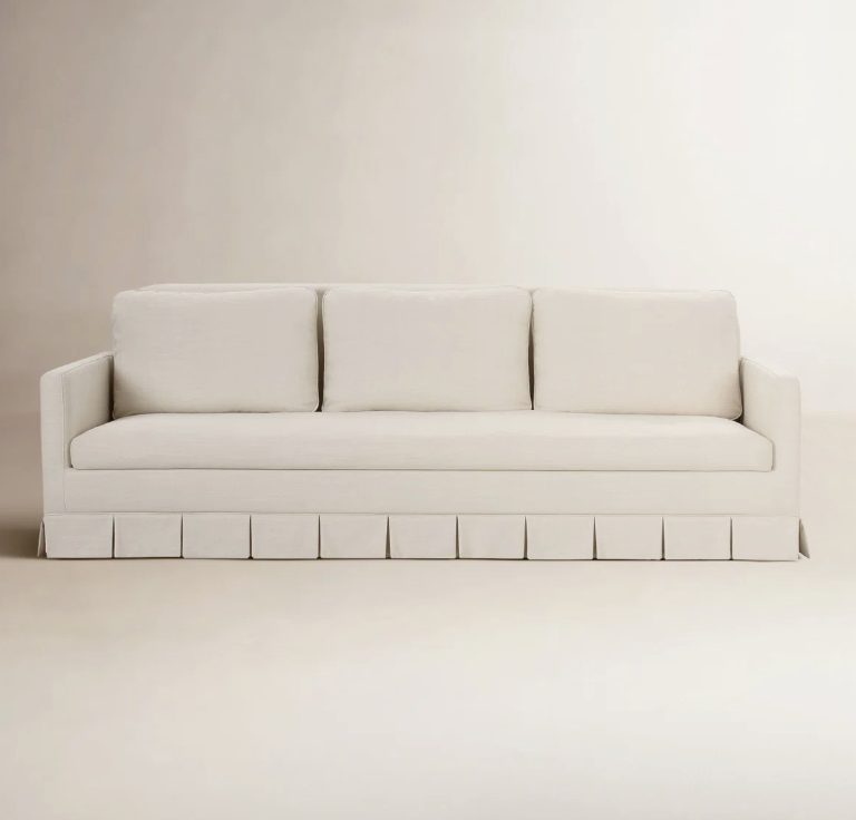 Gillian Segal for Moe's Pellicano 98'' Skirted Bench Sofa