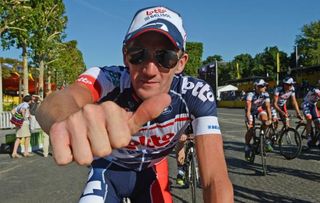Van Den Broeck is happy with his fourth place at the end of the Tour de France in Paris