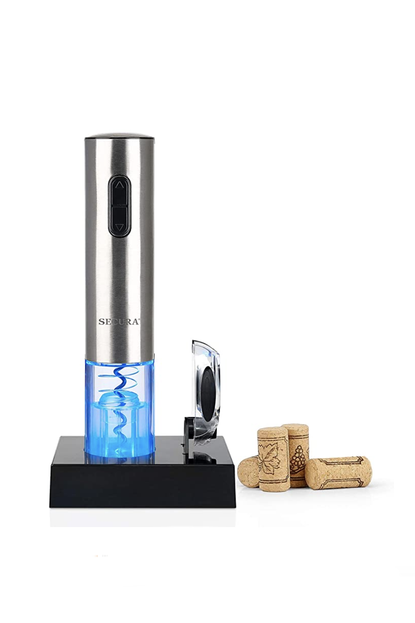 Secura Automatic Electric Wine Bottle Corkscrew Opener 