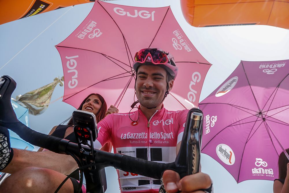 Tom Dumoulin ahead of stage 2 Giro d'Italia 2018