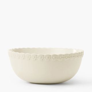 White bowl with skulls