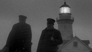 Robert Pattinson and Willem Dafoe in The Lighthouse