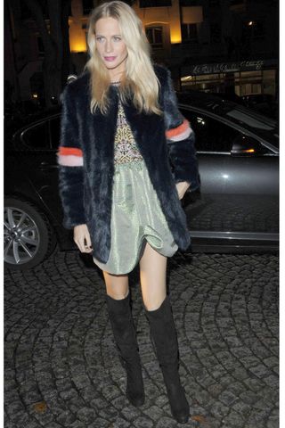 Poppy Delevingne At Paris Fashion Week