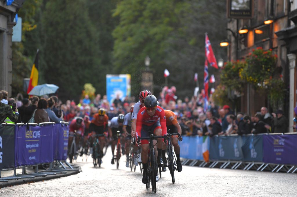 The U23 men's peloton